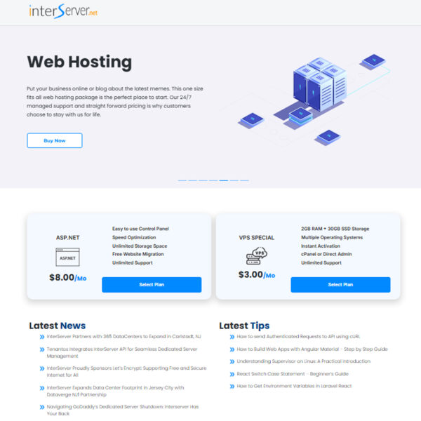Web Hosting at STD Check