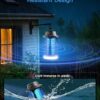 Bug Zapper Outdoor, 4200V High Powered Electric Mosquito Zapper Fly Killer, 15W UVA Mosquito Lamp Bulb, Flying Insects Zapper Indoor, Trap Killer for Home, Kitchen, Backyard