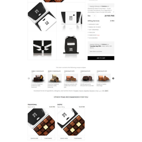 All Numbers at Z Chocolat