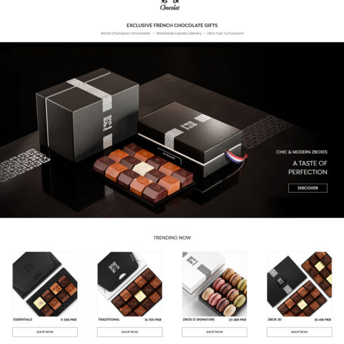 EXCLUSIVE FRENCH CHOCOLATE GIFTS Ultra Fast Turnaround at Z Chocolat