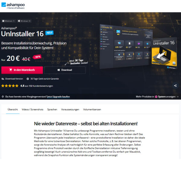 Nie wieder Datenreste – selbst bei alten Installationen! at Asha Mpoo