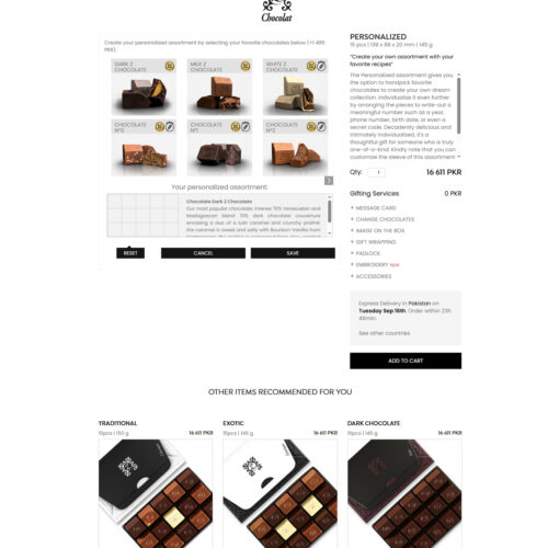 Personalized Personalized at Z Chocolat