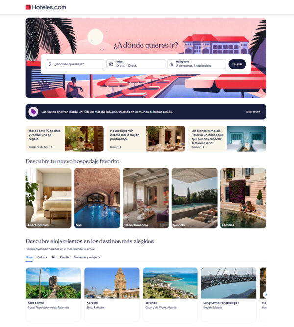 Spain & Portugal homepage