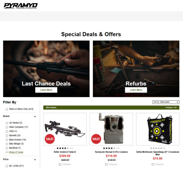 Special Deals & Offers at PYRAMYD