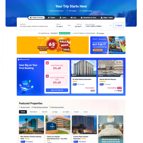 USA Home Page at Trip.com