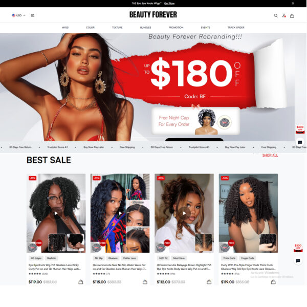 beautyforever Logo at Beauty forever