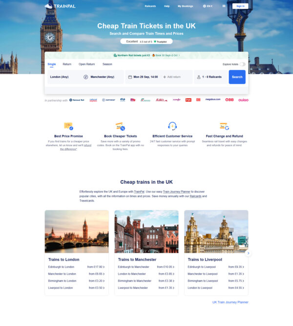 permanent link of TrainPal UK