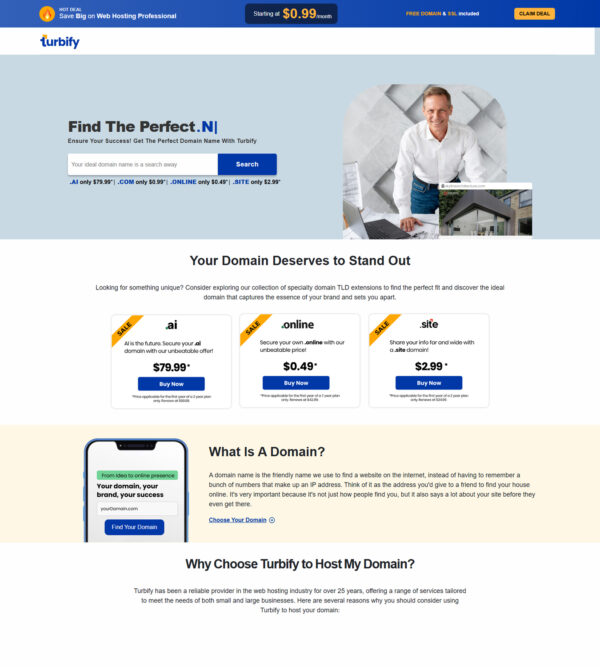 99c Domains_Turbify 99c Domains_Turbify