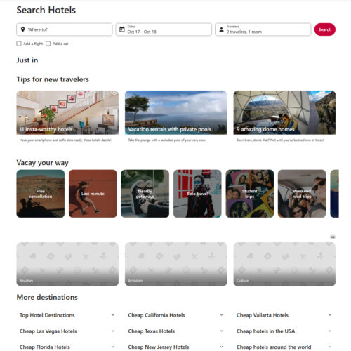 Cheap Tickets hotels