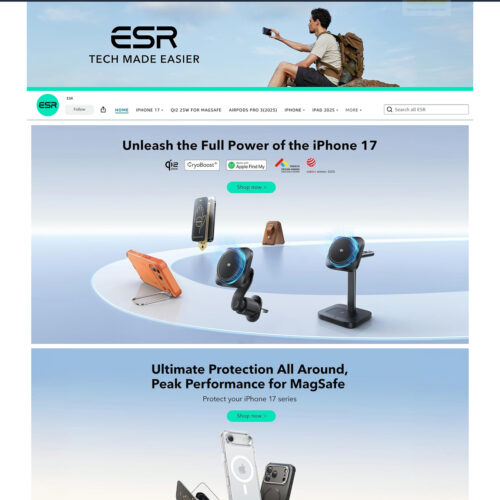 ESR mobile accessories for iPhone 17_Amazon ESR mobile accessories for iPhone 17_Amazon