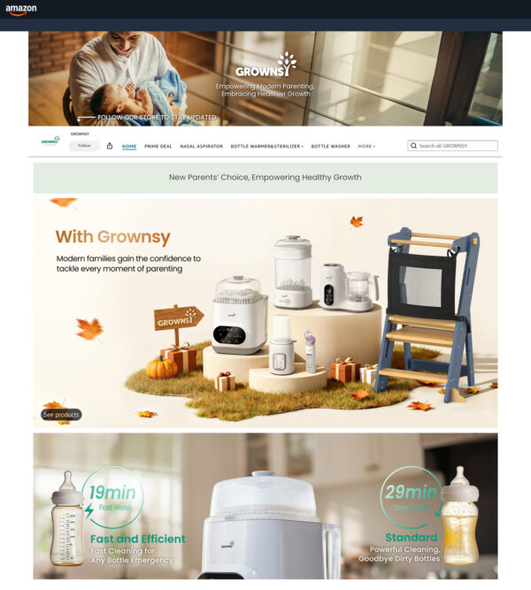 Grownsy baby products_Amazon