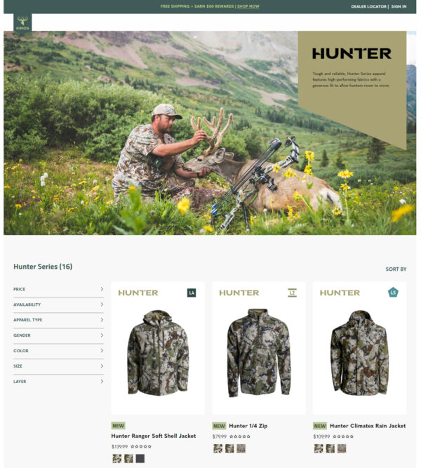Hunter series _ Kings Camo