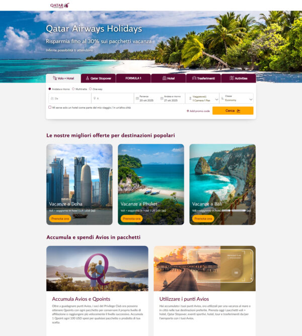 Qatar Airways Holidays