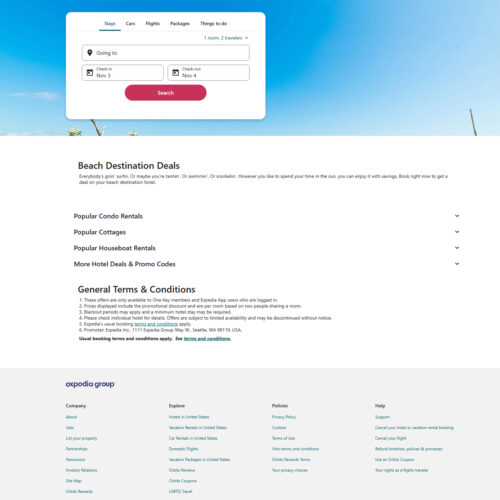 Save with beach hotel offers_Orbitz