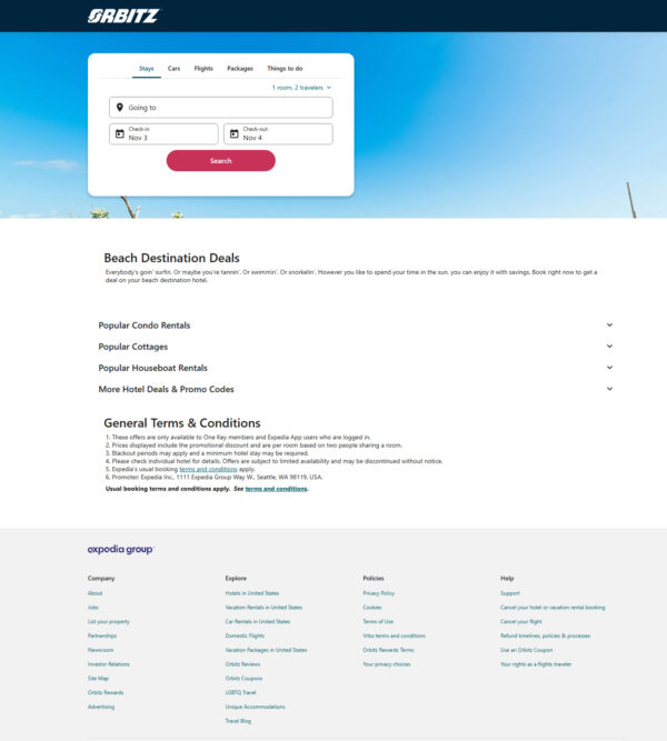 Save with beach hotel offers_Orbitz Save with beach hotel offers_Orbitz