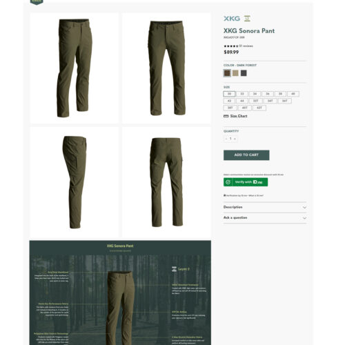 Sonora Pant _ Kings Camo Sonora Pant _ Kings Camo