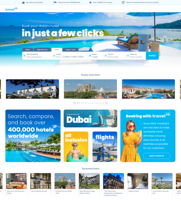 dream hotel deals_Travel up