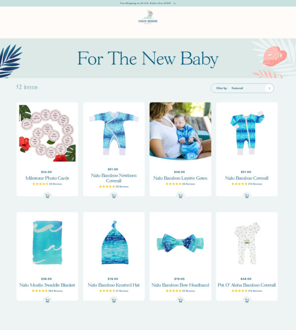 for the new baby_Coco Moon Hawaii