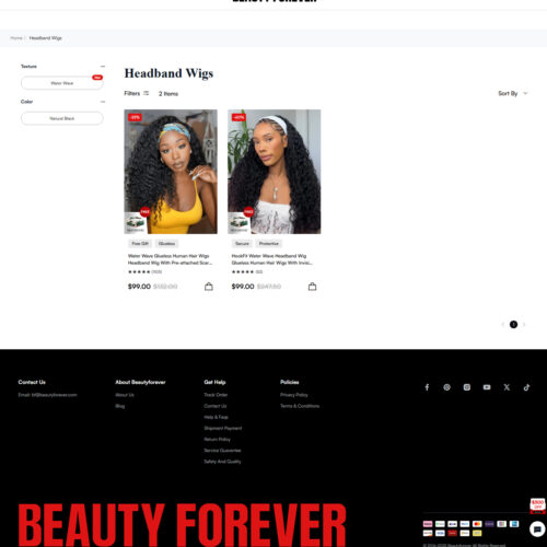 headband wigs_Beauty For Ever