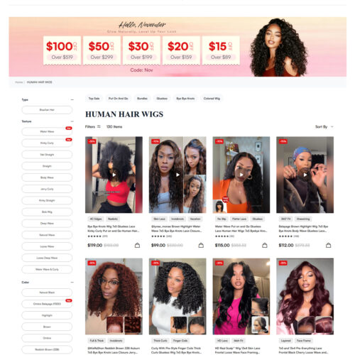 human hair wigs_Beauty For Ever