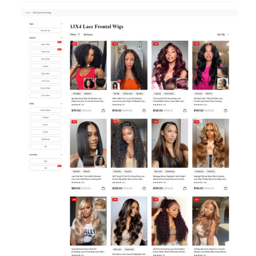 lace front wigs_Beauty For Ever