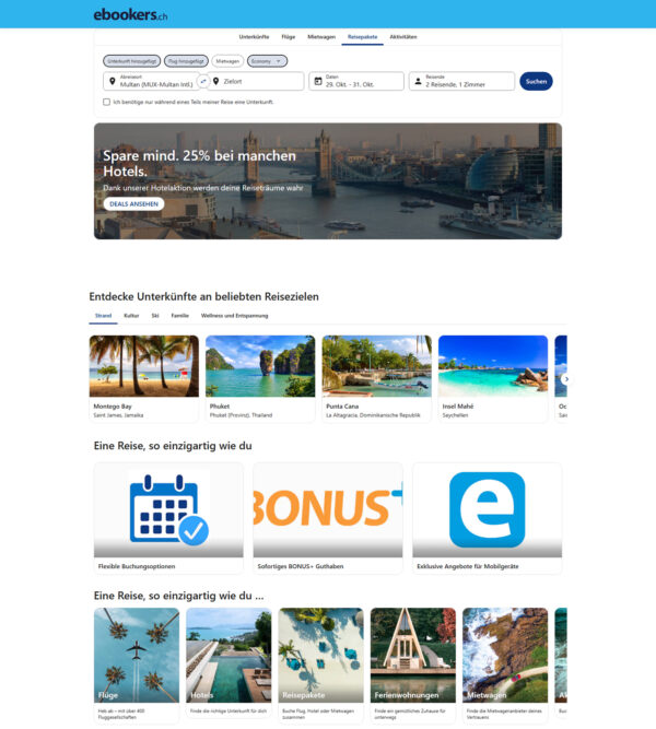 permanent link, Ebookers_Germany & Switzerland