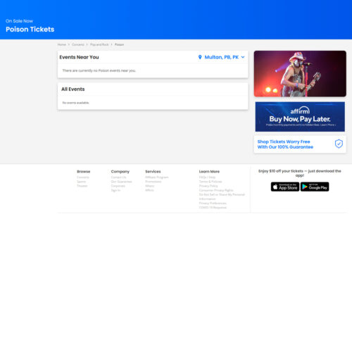 Concerts – Poison _ Ticket Network Concerts – Poison _ Ticket Network