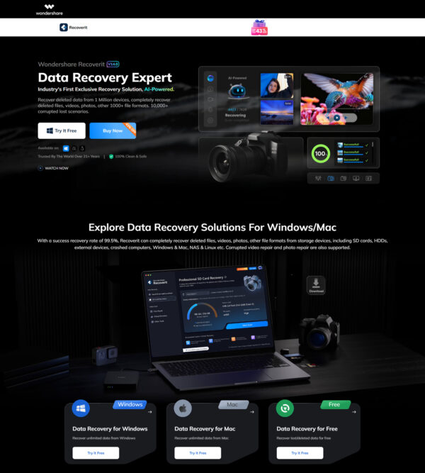 EN I Recoverit Data Recovery _ Wondershare