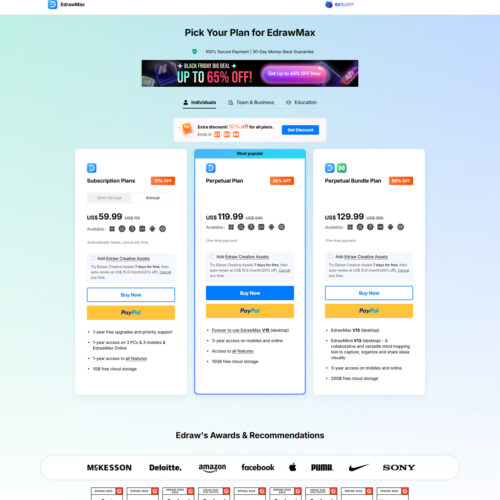 EdrawMax pricing _ Wondershare EdrawMax pricing _ Wondershare