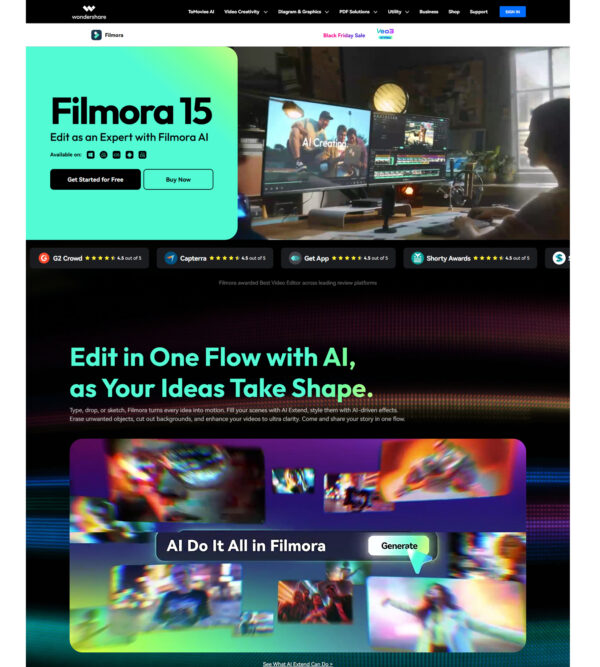 Filmora video editor _ Wondershare