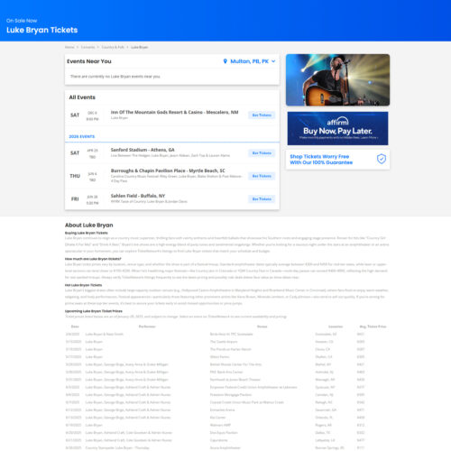 Luke Bryan Tickets Luke Bryan Tickets