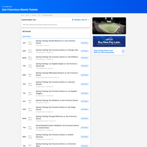 MLB Sanfrancisco Giants _ TicketNetwork MLB Sanfrancisco Giants _ TicketNetwork