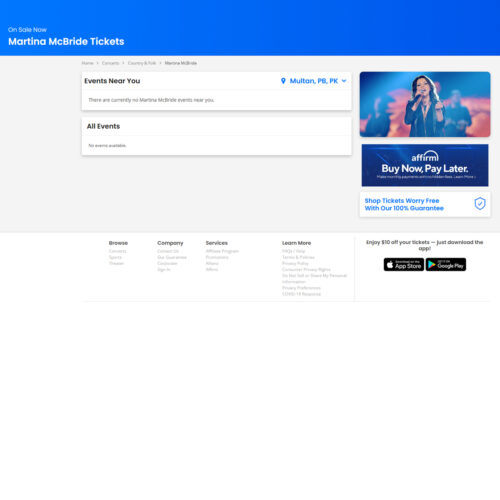 Martina McBride Tickets _ TicketNetwork Martina McBride Tickets _ TicketNetwork