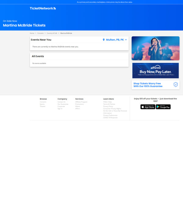 Martina McBride Tickets _ TicketNetwork