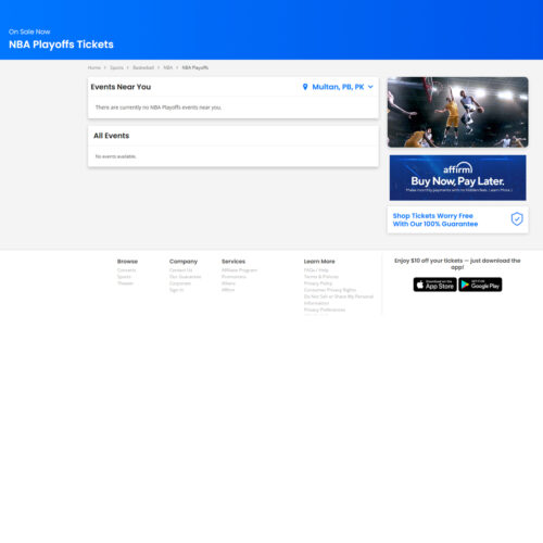 NBA playoffs tickets _ TicketNetwork