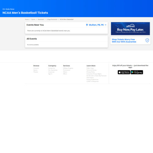 NCAA Men’s Basketball tickets _ TicketNetwork