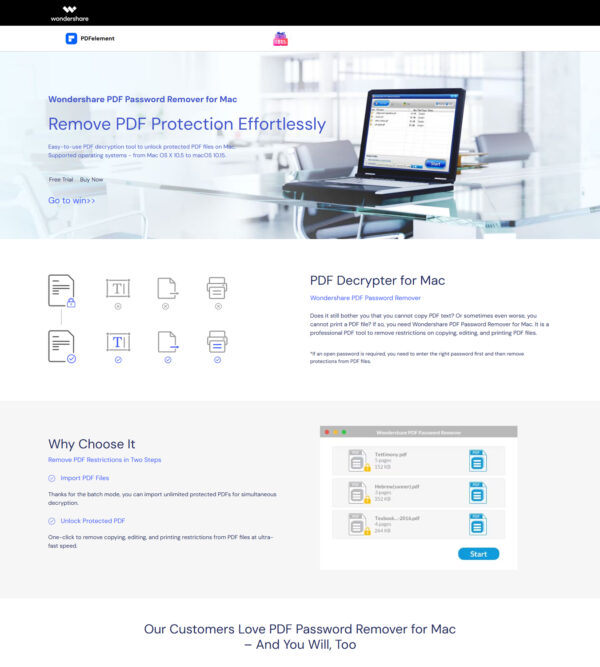 PDF password remover for Mac _ Wondershare