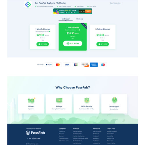PassFab duplicate file delete _ Tenorshare