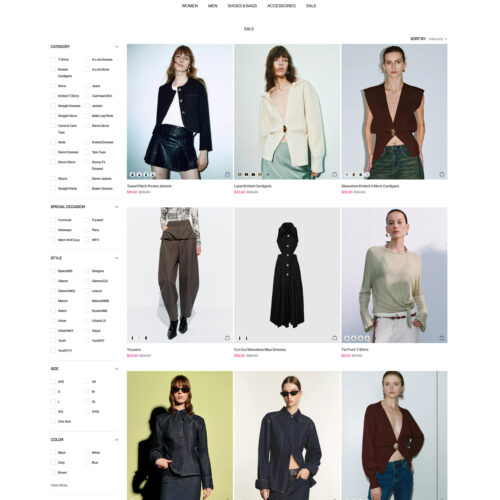 Sale on women’s items, up to 70% _ Urban Revivo