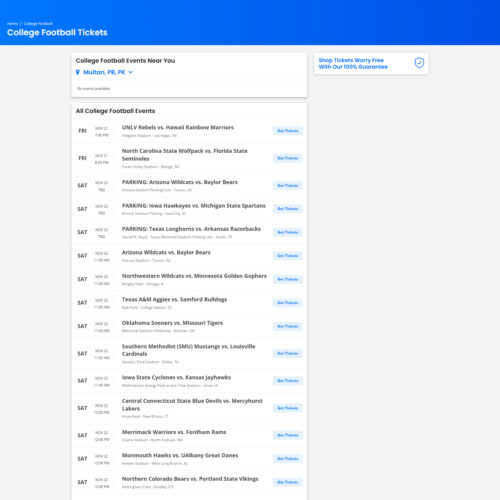 Sports – NCAA Football _ Ticket Network