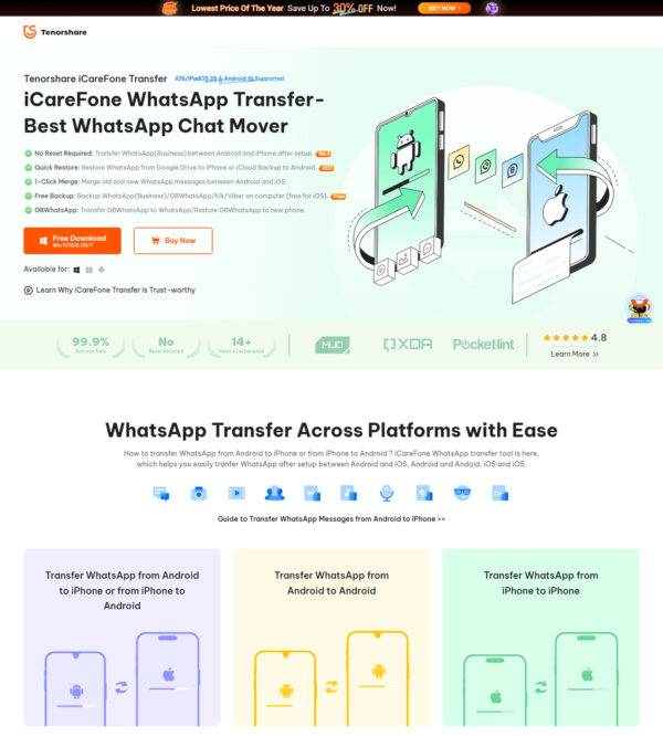WhatsApp transfer _ Tenorshare