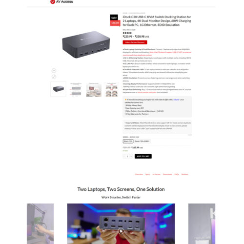 docking station _ AV Access docking station _ AV Access