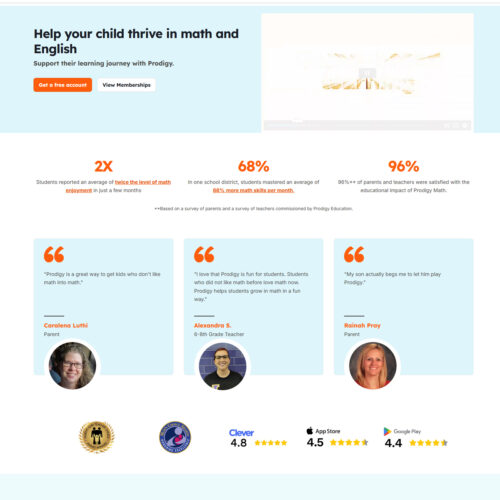 explore memberships parents Prodigy explore memberships | parents _ Prodigy