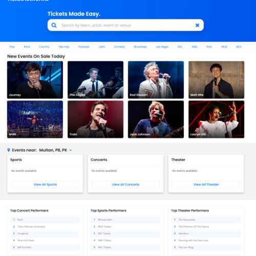 general, sports, concerts _ TicketNetwork