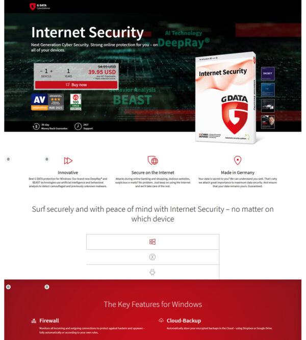 internet security _ G Data