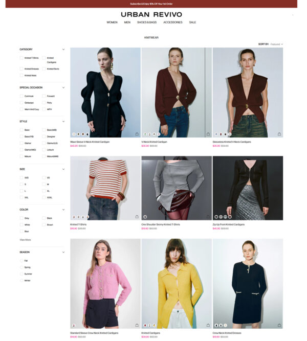 knitwear _ Urban Revivo