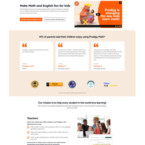 main website of Prodigy main website of Prodigy