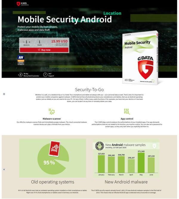 mobile security _ G Data
