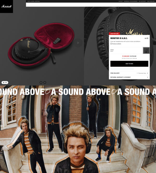 monitor III A.N.C  headphones _ Marshal Headphones US