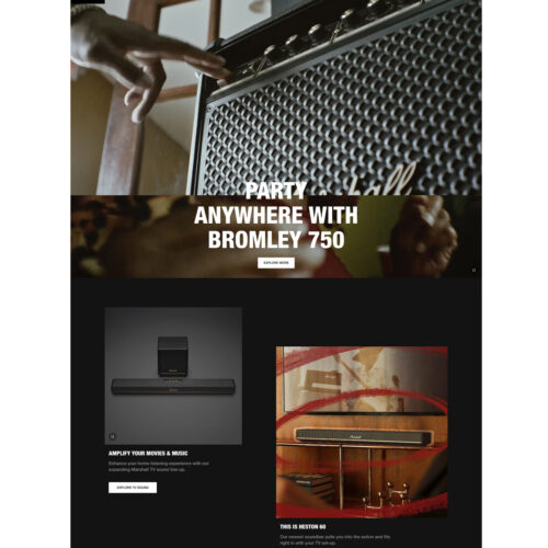 permanent link for Marshal Headphones US